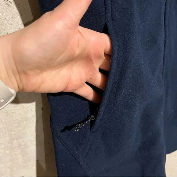 Columbia Clemson University Women's Blue Soft Fleece Full Zip Vest Sz S - Picture 3 of 8